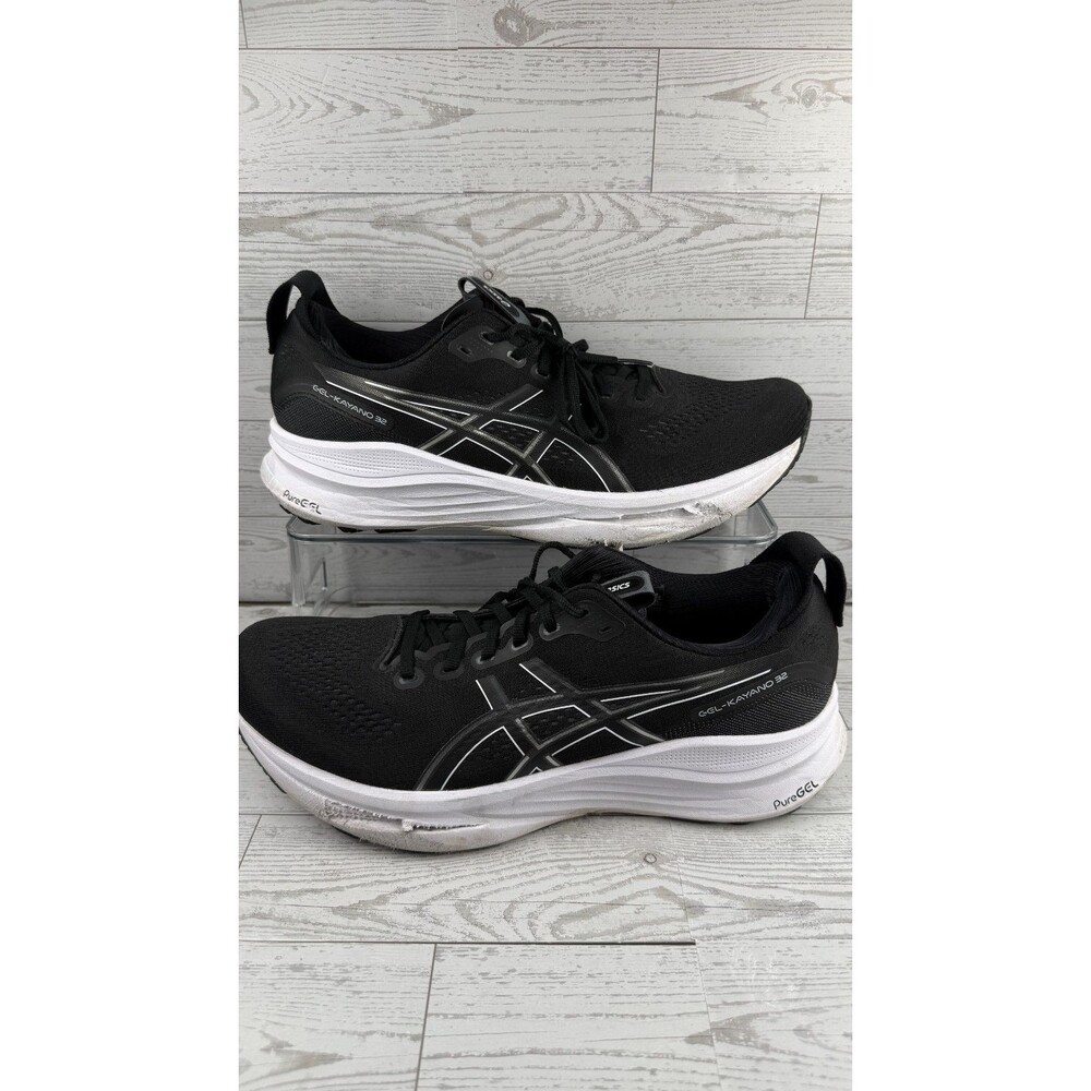 Asics Gel-Kayano 32 1011C052 Black 11.5D Mens Sneakers Mesh Running Shoes #143